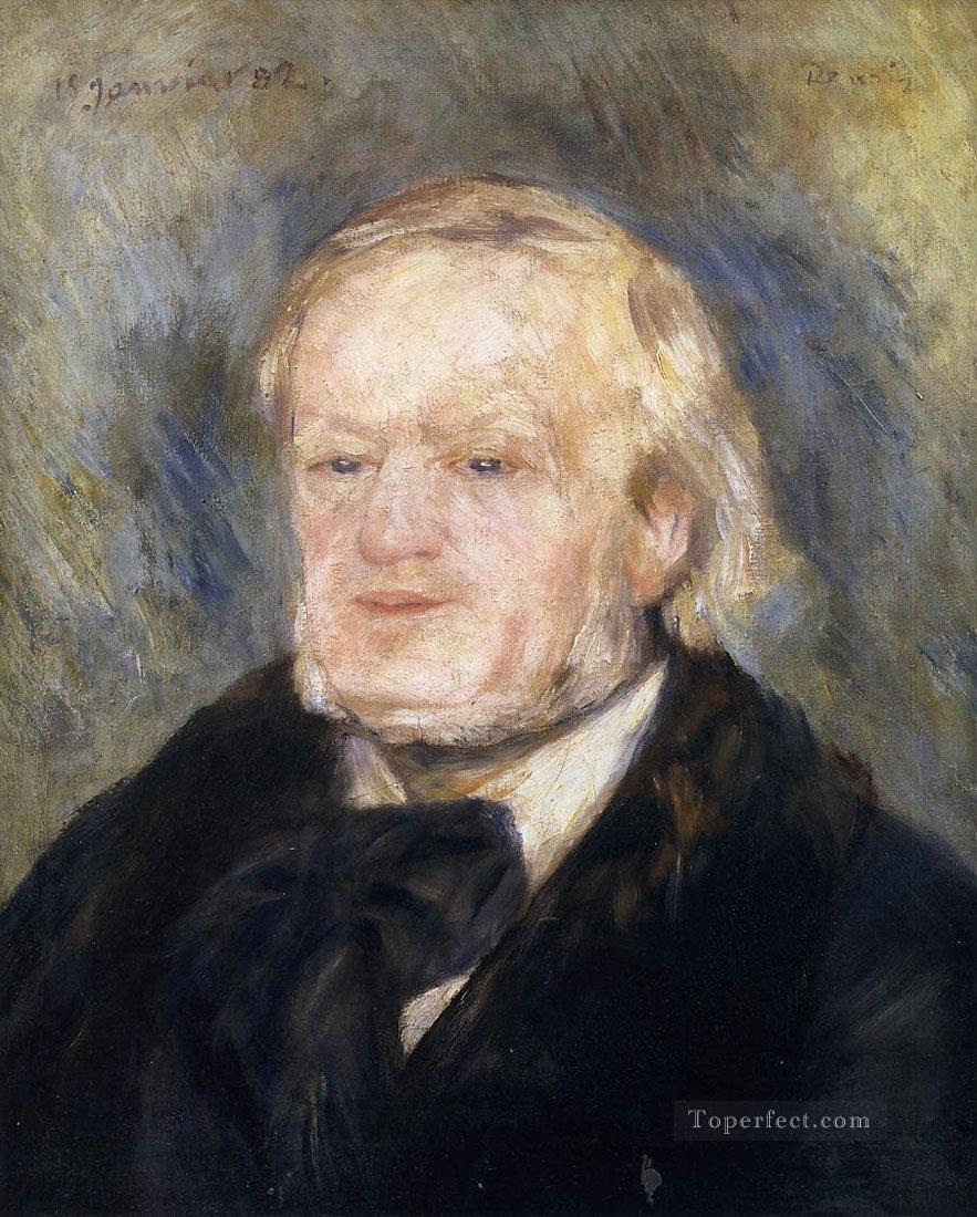 portrait of richard wagner Pierre Auguste Renoir Oil Paintings